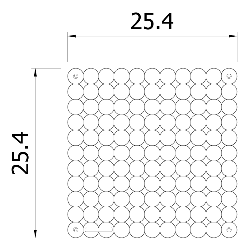 VedoNonVedo Timesquare dekoratives Element zur Einrichtung und Teilung von Räumen - transparent 7